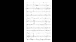 Igor Stravinsky: Sacrificial Dance (Danse Sacrale) - 1943 Revised Version (Score Video)