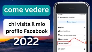 come vedere chi visita il mio profilo Facebook (2022) attiva il tuo profilo e visita Facebook. screenshot 5