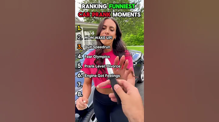 Ranking Funniest Car Prank Moments 💀 #tiktok #usa #prank