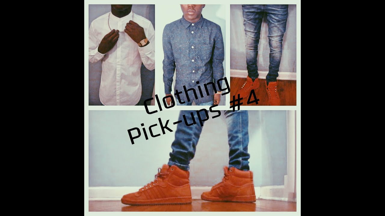 Clothing/Sneaker Pick-Ups #4 (Adidas Top ten Hi, H&M) - YouTube