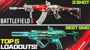 NEW TOP 5 *BROKEN* META LOADOUTS in BATTLEFIELD 6!🔥
