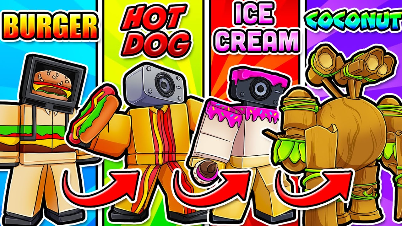 FOOD UNITS ONLY CHALLENGE in Toilet Tower Defense!!