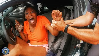 Absolutely Vile Karen Melts Down And Gets A Felony Karens Getting Arrested By Police