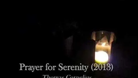 Thomas Cornelius - Prayer for Serenity
