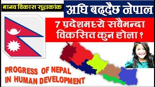 नेपालका 7 प्रदेश कुन कति विकसित |Human Development in Nepal |Provinces Of Nepal |NEPAL UPDATE|