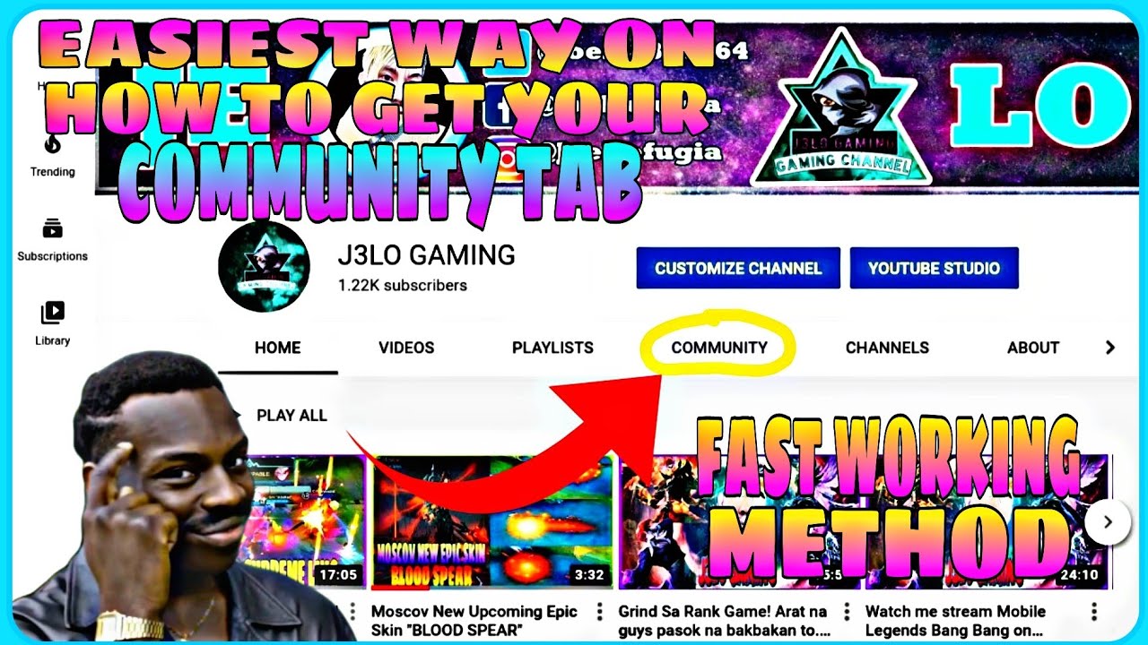 How To Enable Community Tab On YouTube | How To Get Community Tab On ...