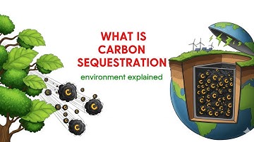 Carbon Sequestration  | Explained in animation  | Environment for UPSC, SSC, Banking, NABARD