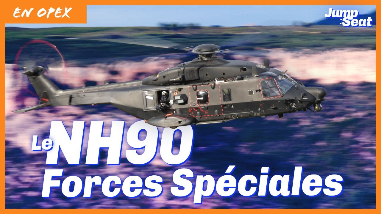 NH90 Forces Spéciales : l’hélico de demain pour les missions extrêmes.