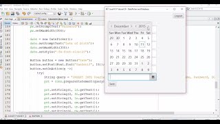 JavaFX 8 Tutorial 20 - DatePicker and Database (how to save date into database)