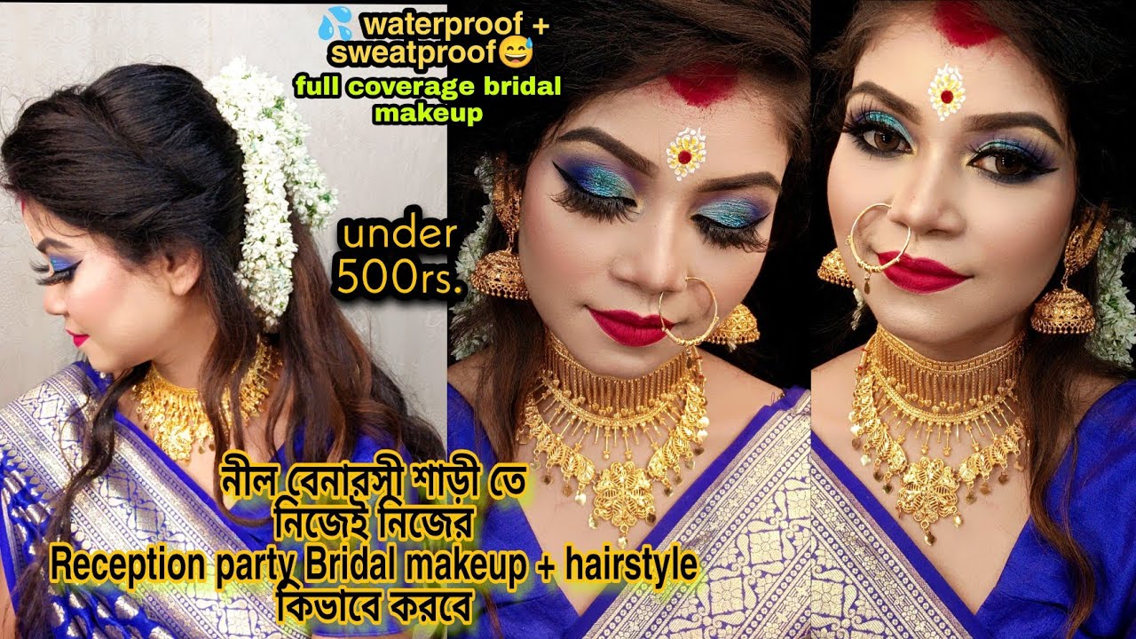 Pin by Dinesh patadia on Photo | Bridal hair decorations, Perfect wedding  makeup, Bengali bridal makeup