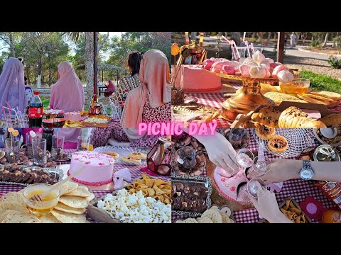  بيكنيك بنات تحضيرات أفكار للبيكنيك حديقة