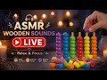 Deep Sleep ASMR: 1 Hour No Talking Wooden Sounds for Relaxing