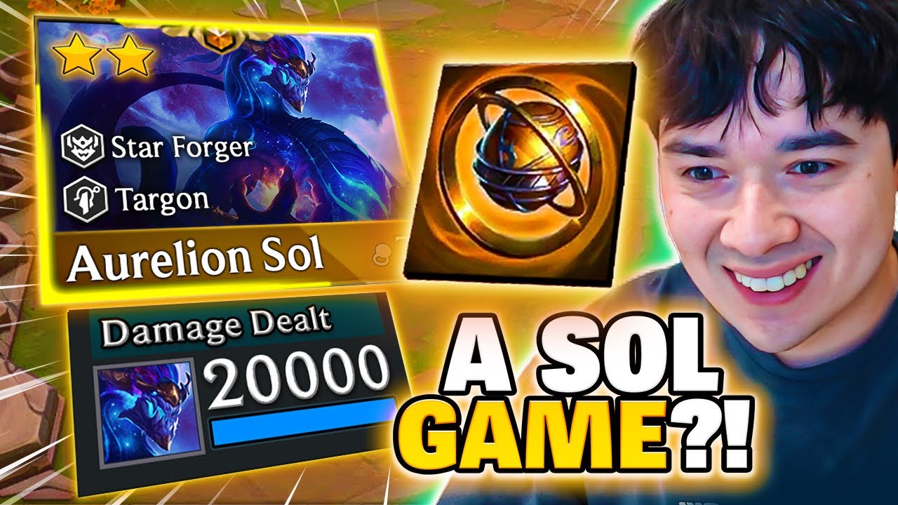 I Had To Try AURELION SOL After The Buffs... I Found A Champion Duplicator On 4-2 It Was CINEMA!