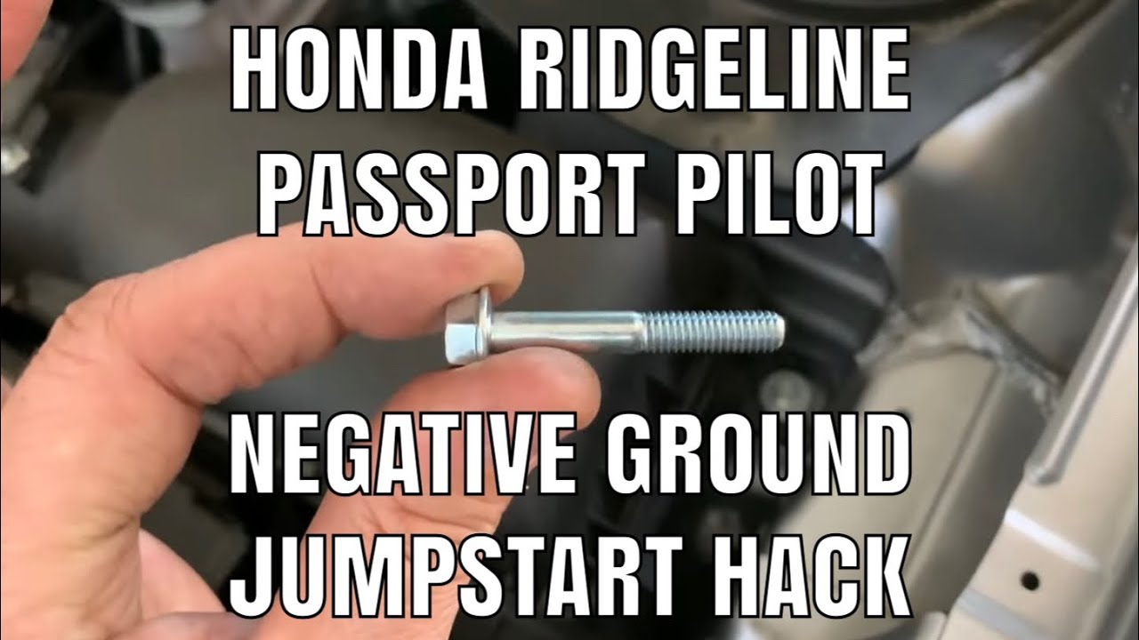 How To Jump Start Honda Pilot