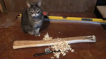 Carving an Axe Handle Part 2