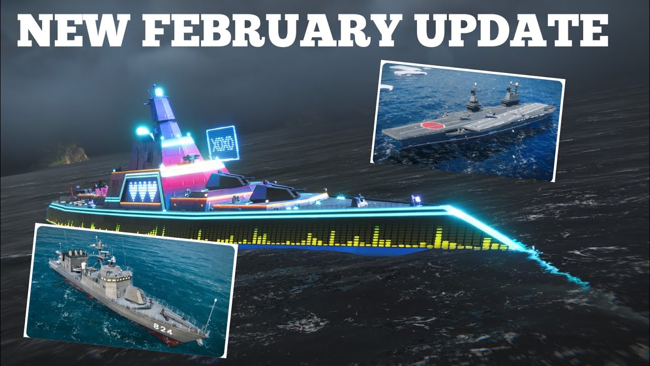 Modern Warships February Update - 2023 | Modern Warships Alpha Test