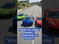 3 Supercars One Midnight Race Who wins? 🏁🔥Bugatti vs Lamborghini vs Ferrari The Ultimate Street Race