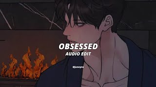 Obsessed - Mariah Carey [edit audio]