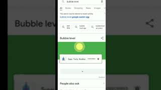 Bubble level | | Google New Games 2021 | Google Tips And Tricks | Google hack tips 2021 #shorts screenshot 4