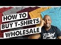 How and Where To Buy T-shirts Wholesale