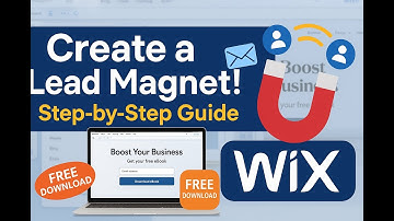 How to Create A Lead Magnet On Wix Full Toturial