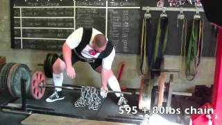 Mark Bell Max Effort Deadlifts