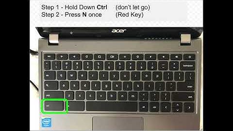 Split View on a Chromebook - 2 Windows