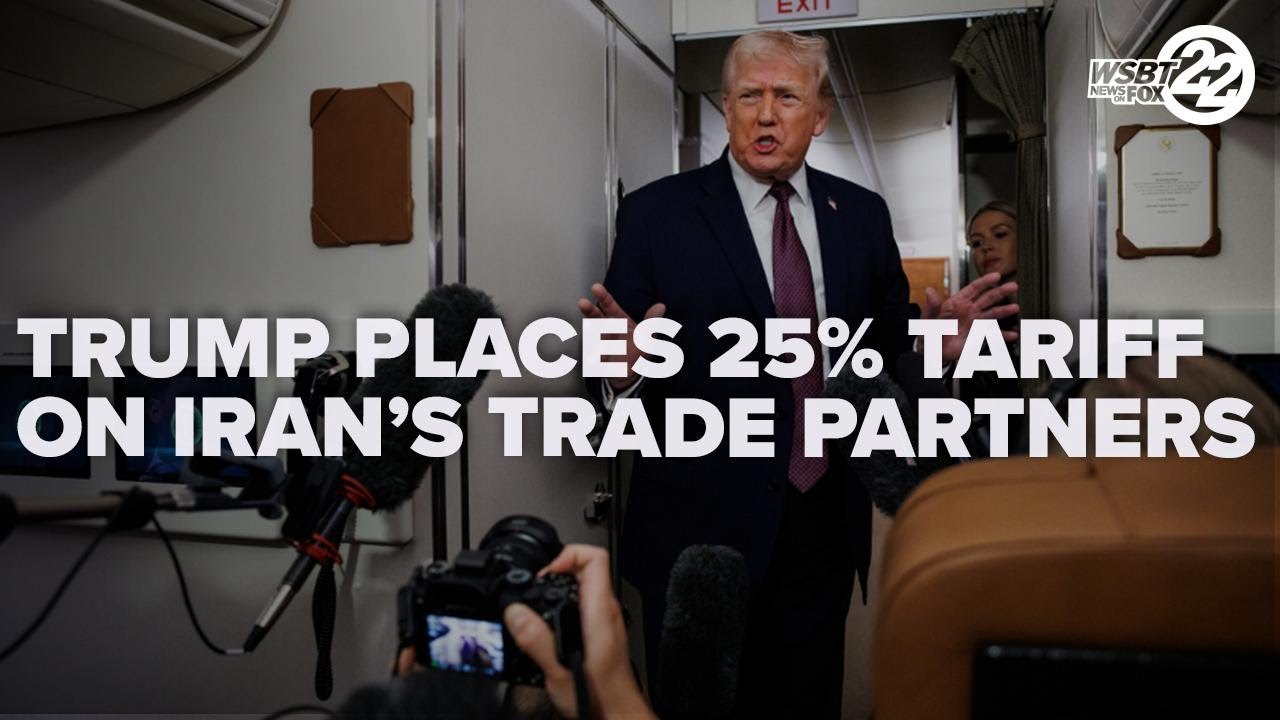 Trump places 25% tariff on Iran's trade partners as US weighs military action