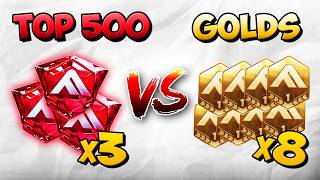 Can 3 Top 500 MELEE Players Beat 8 GOLD Players?