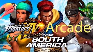 The King Of Fighters XIV Arcade - South America Team