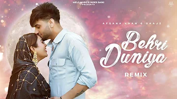 BEHRI DUNIYA : Parmish Verma Ft. Nikki Tamboli | Afsana Khan | Saajz | Latest Hindi Songs 2022