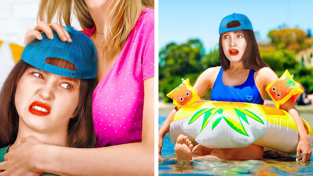 GIRLS PROBLEMS WITH LONG LEGS AND SHORT LEGS || Short Girl VS Tall Girl Fun by 123 GO! GOLD