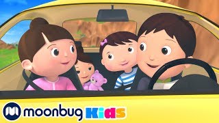 Driving In My Car V4 + More Nursery Rhymes & Kids Songs – Little Baby Bum | Moonbug Kids