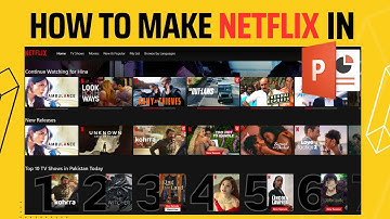 Unbelievable NETFLIX style Interface in PowerPoint | #viralvideo  #powerpoint #fypシ