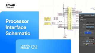 Altium Training - Making the Connections: Processor Interface Schematic