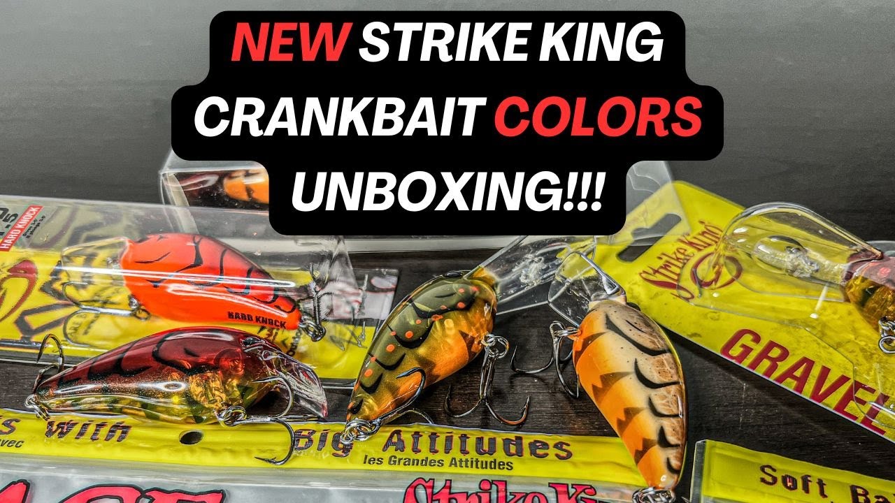 New Strike King Crankbait Colors!!
