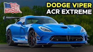 Record breaking Dodge Viper ACR: Legend roaring to an end!