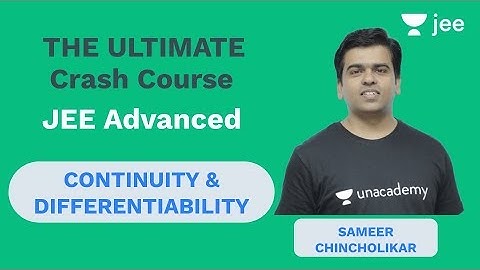 Continuity & Differentiability | The Ultimate Crash Course |Unacademy JEE | JEE Advanced 2019 | Math