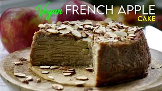 I could eat this Vegan French Apple Cake EVERY DAY! (glutenfree)