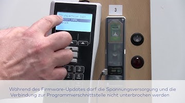 Firmware-Update dormakaba Kompaktleser 91 04