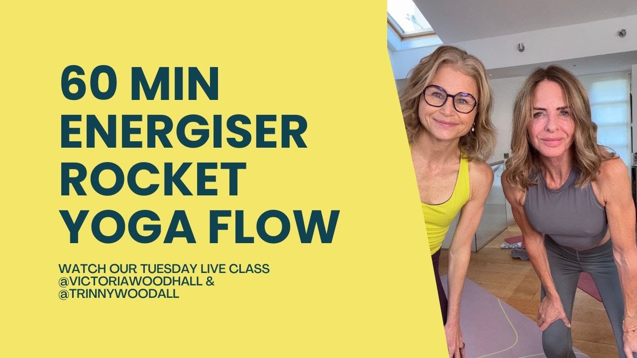 60-min Rocket yoga energiser yoga flow with Trinny Woodall