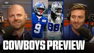 Giants vs. Cowboys Week 1 & Week 17 Preview | Big Blue Kickoff Live | New York Giants
