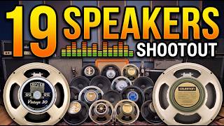 19 Guitar Speakers: Can You Hear the Difference