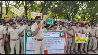 Forest officer on Protest   of Grade pay Gujarat !!