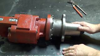 Frac application Hydraulic Starter HSCV360 seal check and replacement