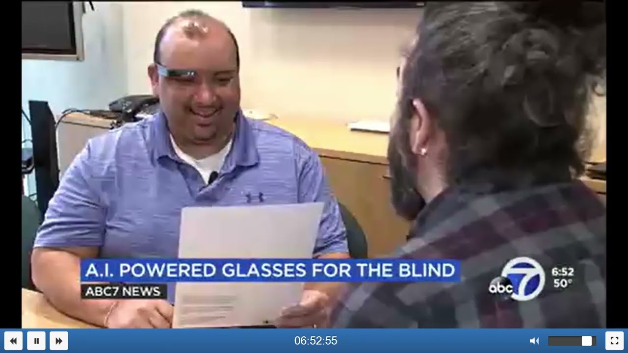 «Умные очки с искусственным интеллектом меняют представление о доступности для слепых и слабовидя...