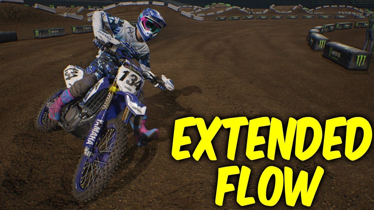 Monster energy supercross.Custom track review - Extended Flow