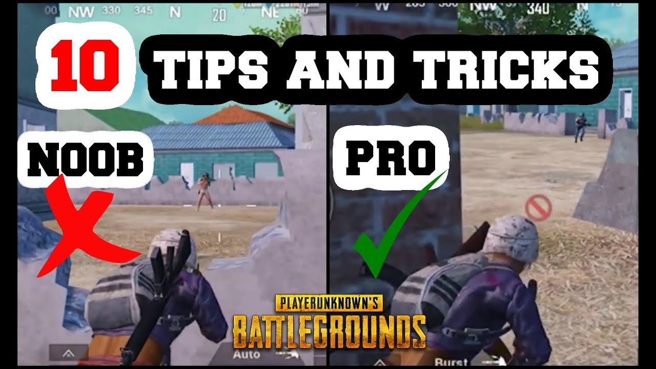 10 PRO TIPS AND TRICKS for PUBG Mobile To Become A Pro Player - YouTube