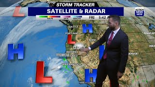 Storm Tracker Forecast: Increasing clouds & shower chances Friday into your weekend