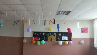 Şükrü Nai̇li̇ Paşa İmam Hati̇p Ortaokulu 2022 Ramazan Ayi Sinif Panolari